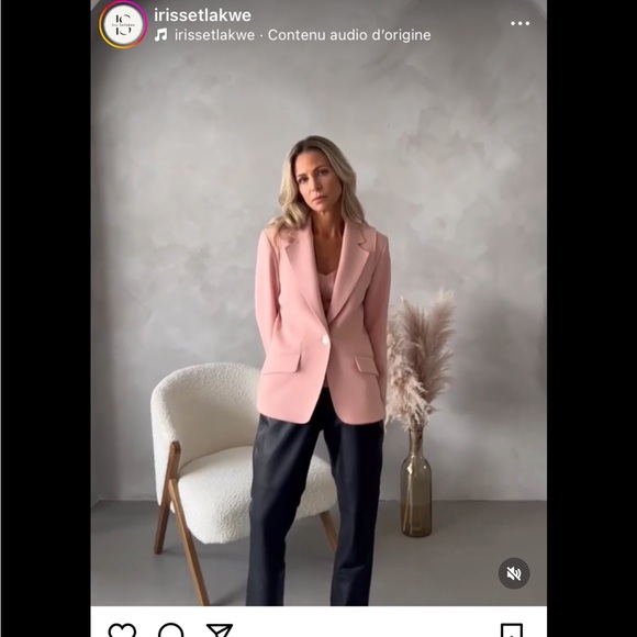 Iris Setlakwe blazer with satin cami - Picture 7 of 7